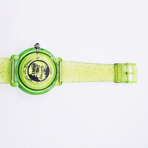 Disney Tinker Bell Green Sparkle Watch Time Works - Picture 6 of 9